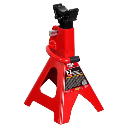Big Red Torin Big Red Manual 6000 lb Double Lock Jack Stands T43002A